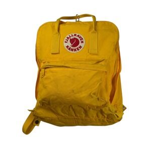 Fjallraven Kanken Backpack Classic Yellow School Book Bag Travel Hiking‎